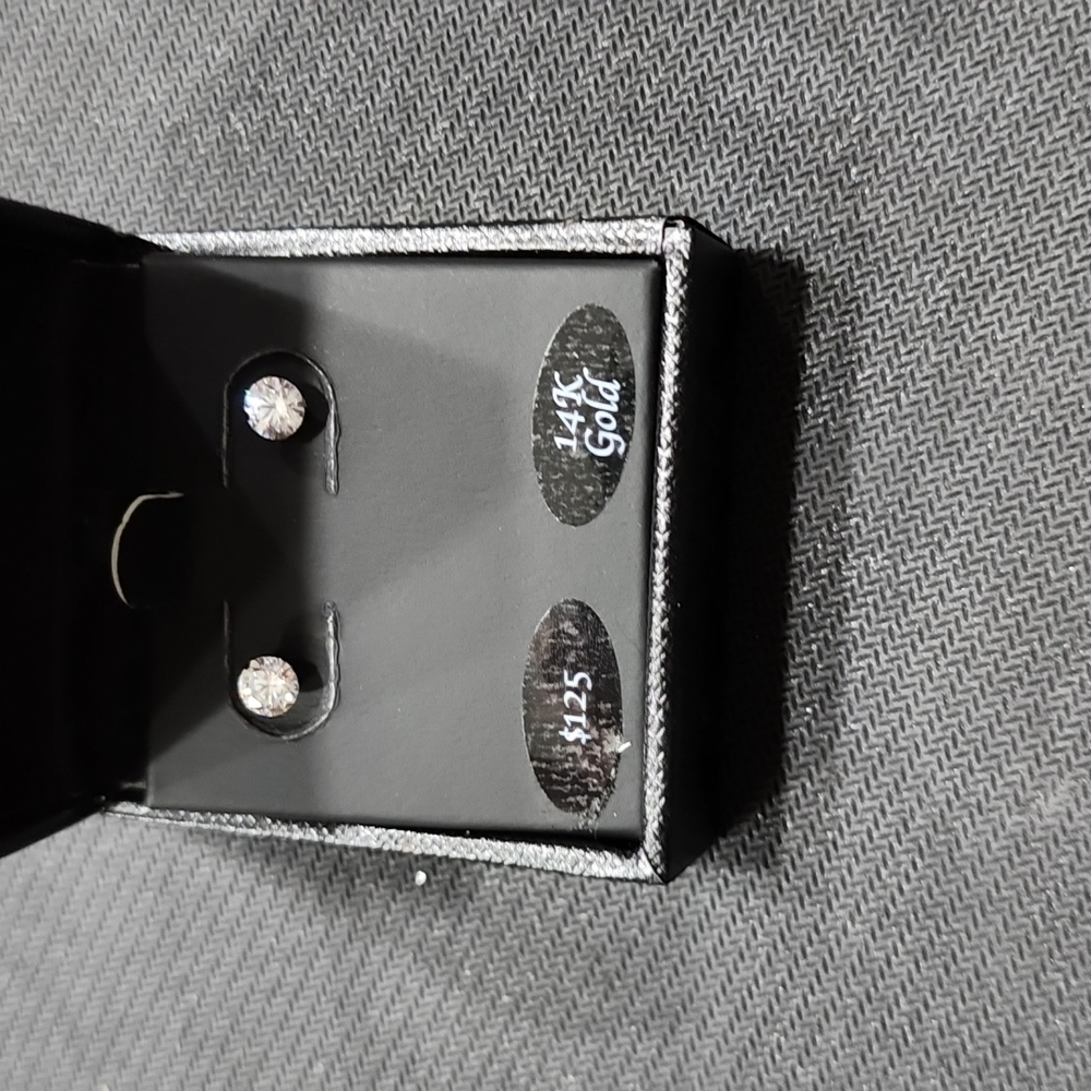 Silver earrings